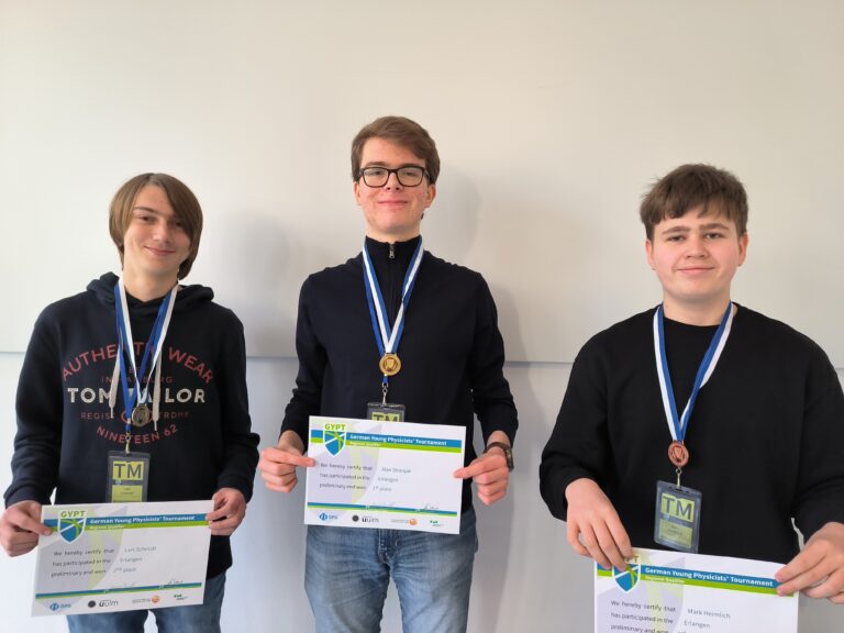 Students from the Erlanger SchülerForschungsZentrums travel to Bad Honnef!
