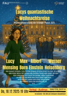 Towards entry "Lucys quantastische Weihnachtsreise – Physics Christmas Lecture 2025 (Audimax! + Livestream)"