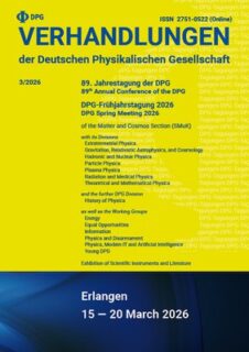 Towards entry "DPG Spring Meeting at FAU"